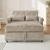 Nowoczesna rozkładana sofa 3 w 1 z dwoma miejscami Podgląd zdjęcia produktu 9