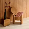 Pouf contenitore in tessuto, Ruggine Anteprima dell’immagine prodotto 4