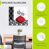ARTland Wandbild Alu für Innen & Outdoor Blumenmuster I Produktbild-Vorschau 3