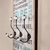Mucola Nástenná skriňa 100cm Garderobe mit 6 Kleiderhaken Náhľad obrázku produktu 2