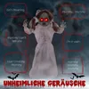 HOMCOM: Muñeco fantasma de Halloween de 76 cm con luces LED Vista previa de la imagen del producto 4