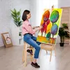 Kurtzy 190cm Atelierstaffelei Staffelei Holz H-Form Produktbild-Vorschau 7
