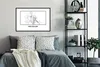MuchoWow® Gerahmtes Poster Belgien - Mechelen - Stadtplan - Produktbild-Vorschau 2