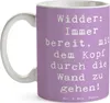 Mr. & Mrs. Panda Teetasse Spruch Widder Power - Produktbild-Vorschau 3