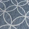 Volero - Geometryczny dywan zewnętrzny – Faro Ripple Blue - Podgląd zdjęcia produktu 6