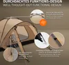 ECD Germany Campingzelt für 3 Personen 210x180x120cm Produktbild-Vorschau 3