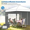 Sekey 2 Seitenteile für 3x3 /3x6m/3x9m pavillon mit Produktbild-Vorschau 6