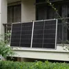 Balkonová elektrárna "Brusson" s držákem 800W + měnič + 10m Náhled obrázku produktu 4