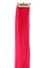 WIG ME UP 1 Clip-In Strähne glatt Dunkles Pink-Rot Produktbild-Vorschau 3
