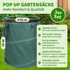 TTL GARDEN Gartenabfallsack PREMIUM 3er Set 160L grün Produktbild-Vorschau 3