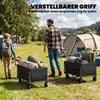 Outsunny Bollerwagen 60L Faltbar Handwagen Gartenwagen mit Produktbild-Vorschau 7