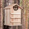 relaxdays Eulen Nistkasten Holz Produktbild-Vorschau 2