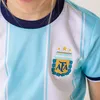 Messi Argentinien Fußball Trikot Set Heim - Kind - 140 Produktbild-Vorschau 7