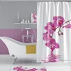 Digitaldruck Qualität Textil Duschvorhang ORCHIDEEN Produktbild-Vorschau 2