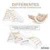 MAMOI® Structure d'escalade Triangle d'escalade Indoor 4 en Voir les images du produit 4