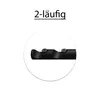 MDEKOR Držák záclonové tyče na zeď černý matný pro 19 mm 2 Náhled obrázku produktu 6