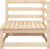 vidaXL Garten-Ecksofa Massivholz Kiefer Produktbild-Vorschau 3