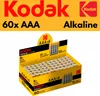A display box filled with Kodak AAA alkaline batteries. Produktbild-Vorschau