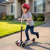 Kinder Scooter,3 Räder Faltbare Scooter mit LED Leuchtenden Produktbild-Vorschau 2