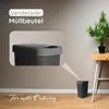 Novaliv Mülleimer 10L mit 2in1 Deckel, Klappdeckel & Produktbild-Vorschau 6