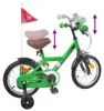 vidaXL Kinderfahrrad 14 Zoll für 3-5 Jahre alt Grün Produktbild-Vorschau 3