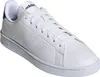 A white Adidas sneaker is shown from a side angle against a white background. Produktbild-Vorschau