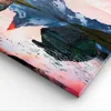 Bild auf Leinwand - Leinwandbild - Berge Felsen Wasser - Produktbild-Vorschau 5