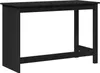 vidaXL Schreibtisch Schwarz 112 x 50 x 75 cm Massivholz Produktbild-Vorschau 5