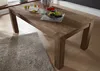MASSIVMOEBEL24 Esstisch Sheesham 200x100x76  grau geölt Produktbild-Vorschau 2