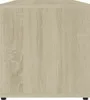 TV skříňka Sonoma dub 80x34x36 cm odvozený výrobek ze dřeva Náhled obrázku produktu 7