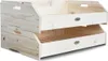 HABAU Stapelkiste Maxi aus Naturholz, 59 x 38 x 18 cm Produktbild-Vorschau 2