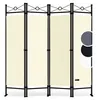 Deuba Divisorio 180x160cm Pieghevole Separé  per Privacy Anteprima dell’immagine prodotto 1