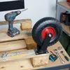 Relaxdays Lenkrolle 2er Set, luftbereift, 3.00-4, Produktbild-Vorschau 2