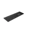 A black keyboard is shown from a diagonal angle on a white background. Podgląd zdjęcia produktu
