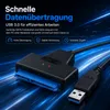 USB 3.0 auf SATA Adapter – SATA zu USB Adapterkabel für 2,5 Produktbild-Vorschau 5