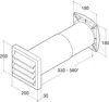 Air-Circle AEROBOY INOX Mauerkasten System Ø 150 aus Produktbild-Vorschau 4