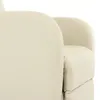 Poltrona TV reclinabile Denver, Pelle finta ~ crema Anteprima dell’immagine prodotto 2