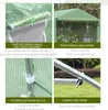 Outsunny Serre Tunnel de Jardin Grande 3.5 x 3 x 2 m - 6 Voir les images du produit 4