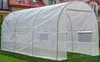 Serre de jardin 4,5x2x2 mètres - blanche - avec 6 fenêtres Voir les images du produit 2