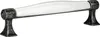 SOTECH Möbelgriff MARIE BA 128 mm Antik-Silber-Weiß Produktbild-Vorschau 1