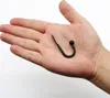 INF Wandhaken mit Schrauben im 4er-Pack Schwarz Produktbild-Vorschau 4