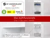 WONDERMAKE armadietto per gatti per lettiera grande alta in Anteprima dell’immagine prodotto 3