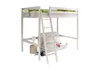TiCAA Hochbett Matthias 140 x 200 Kiefer weiss Produktbild-Vorschau 2