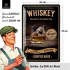 Retro Blechschild Whisky, Bar Schild, Whiskey Schild als Produktbild-Vorschau 3