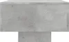 "2024"cloris Couchtisch Betongrau 100x49,5x31 cm Produktbild-Vorschau 6