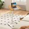 Tavolino COSTWAY con rotelle, tavolo in piedi con piano Anteprima dell’immagine prodotto 9