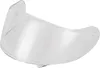 A clear product shot of a motorcycle helmet visor. Produktbild-Vorschau
