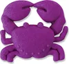 A purple crab-shaped toy made of kinetic sand. Voir les images du produit