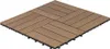 WPC 11 x piastrelle in legno á 30 x 30 x 22 cm, colore teak Anteprima dell’immagine prodotto 5