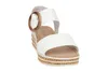 Gabor 44.550 Damen Sandalette - Riemchen Sandalen weiß Produktbild-Vorschau 2
